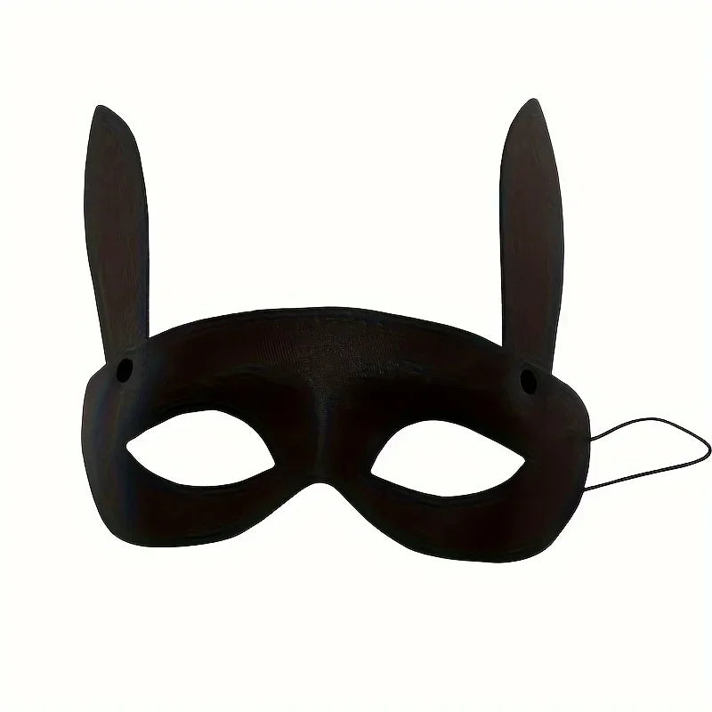 Retro Animal Half Face Mask - Halloween Cosplay Party & Mardi Gras Costume Accessory