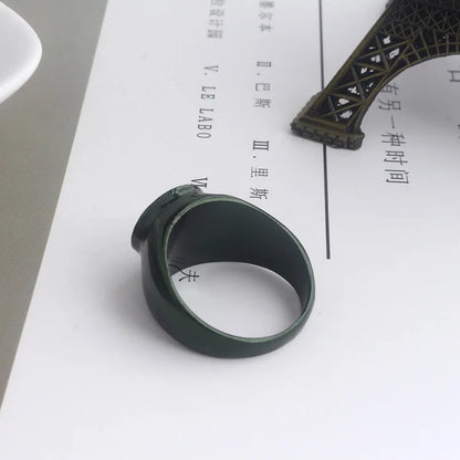 Fashion Luminous Gaming Ring - Adjustable Glow in the Dark Player 1/2 Ring Jewelry Gift for Men & Women