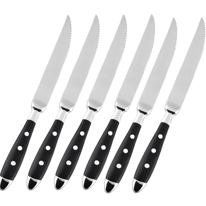 Classic Elegant Stainless Steel Cutlery Set – Fork, Spoon, Knife & Teaspoon Full Dining Steak Dinnerware Collection