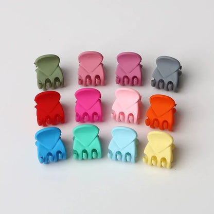 Mini Hair Claw Clips Set - 10-60PCS Plastic Hair Clips for Women & Girls in Black, Brown and Transparent Styles