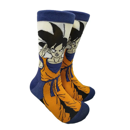 Dragon Ball Anime Socks — Men’s Fashion Cosplay Hip Hop Harajuku Style