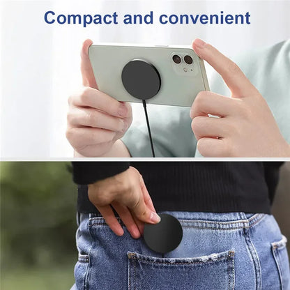 100W Magnetic Wireless Charger Pad — Fast PD Charging for iPhone 15/14/13 Pro Max, AirPods & MacSafe Portable Station