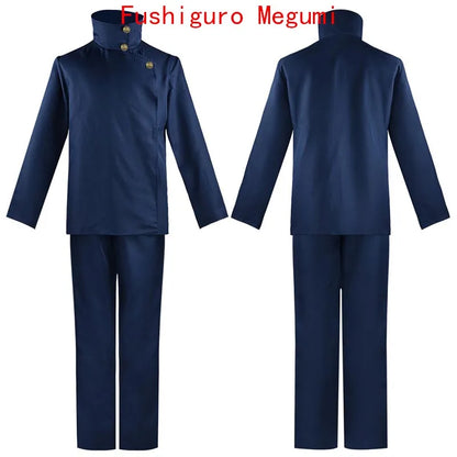Jujutsu Kaisen Cosplay Costume - Yuji Itadori, Toge Inumaki & Megumi Fushiguro Uniform with Pants for Anime Conventions