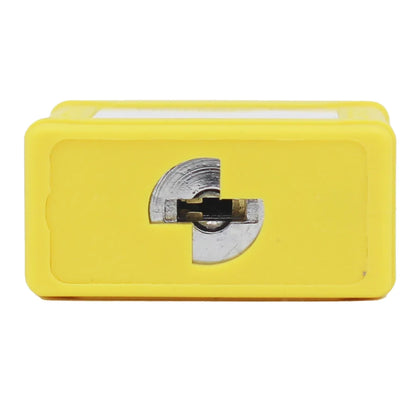 Industrial Safety Padlock – 38mm Nylon Shackle LOTO Lockout for Personal Power & Engineering Use