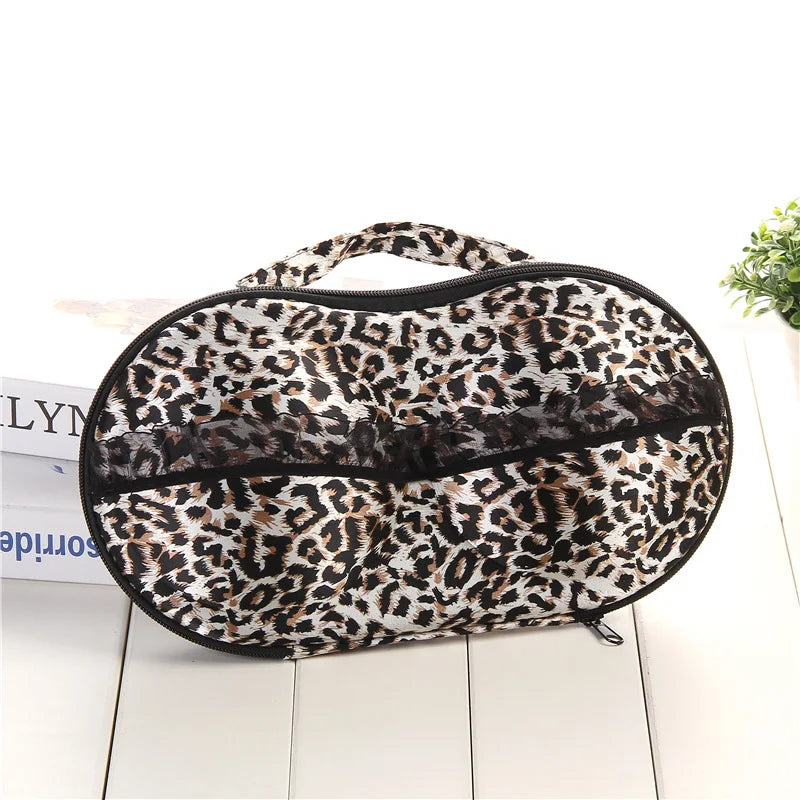 Waterproof Travel Bra and Underwear Organizer Bag – Portable Zip Storage Case for Home and Travel