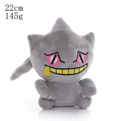 Pokemon Plush Toys Collection — Pikachu, Squirtle, Charmander, Bulbasaur, Charizard, Gengar & Mewtwo Stuffed Dolls for Kids Gifts