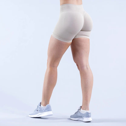 Women’s Gym Impact Running Shorts — Seamless Scrunch Butt Biker & Yoga Athletic Leggings