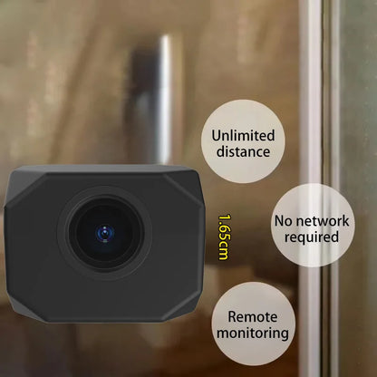 1080P HD Mini WiFi Camera - Portable Remote Home Security Surveillance Camcorder