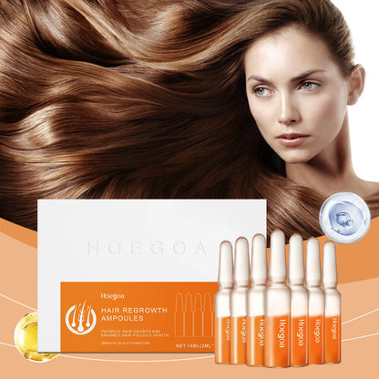 Hair Growth Serum Ampoules - Nourishing Scalp Treatment for Hair and Follicle Care