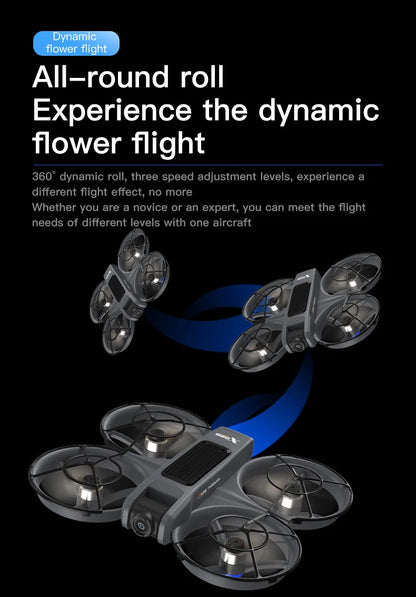 X226 Drone VR – Brushless RC Quadcopter with Dual HD Camera, Optical Flow Hover, Obstacle Avoidance, Remote Control Toy for Boys