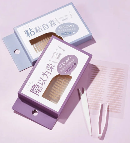 960PCS Invisible Double Eyelid Tape Stickers – Long-Lasting Clear & Beige Self-Adhesive Eye Lift Tools