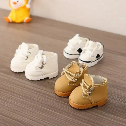 LABUBU 17cm Cotton Doll Shoes - Casual Sports Footwear for Dolls & Accessories