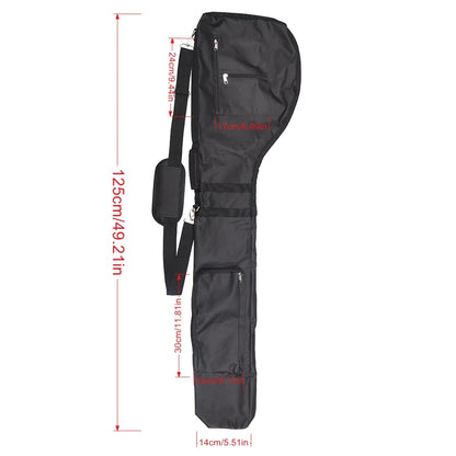 Foldable Golf Sunday Bag – Mini Golf Club Bag for Training, Practice & Travel, Lightweight Golf Case