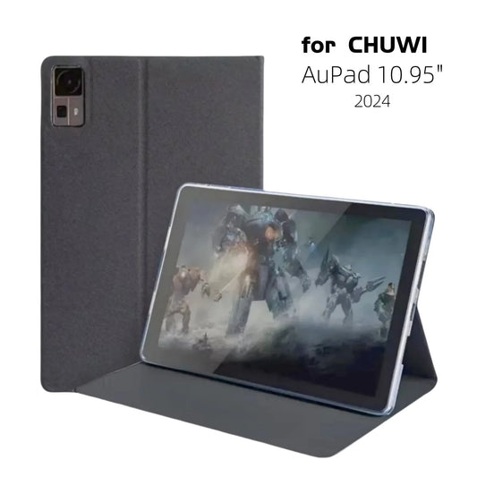 Chuwi AuPad 10.95″ Tablet PU Leather Case — Multi-Angle Stand with Auto Wake/Sleep for HiPad 11 (2024)