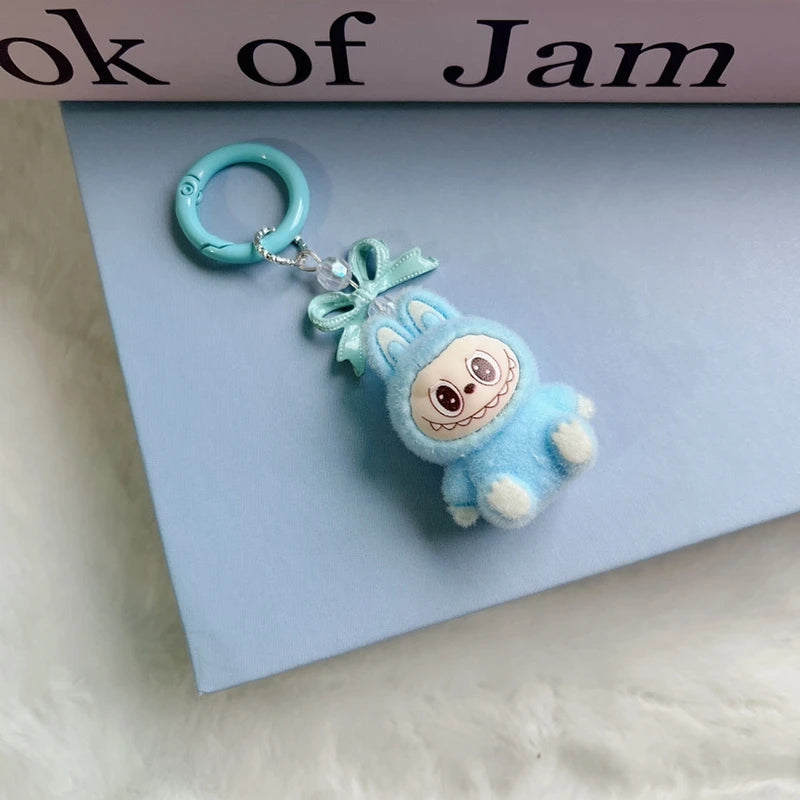 Kawaii Plush Keychain – Cute Aesthetic Bag Charm for Women, Wedding & Party Gifts