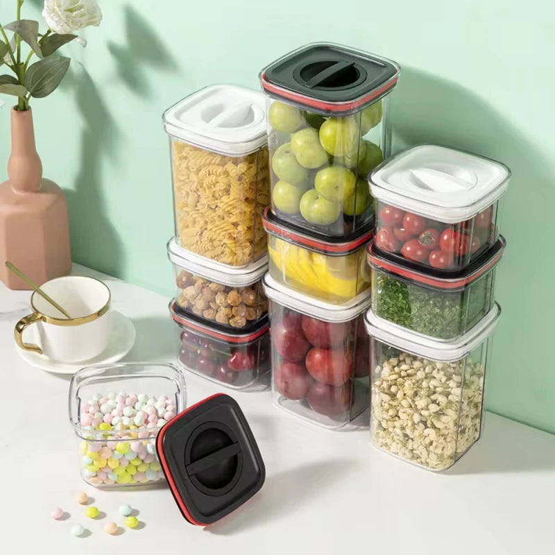 Airtight Laundry Detergent Dispenser – Clear Powder & Liquid Storage Container with Lid Jar