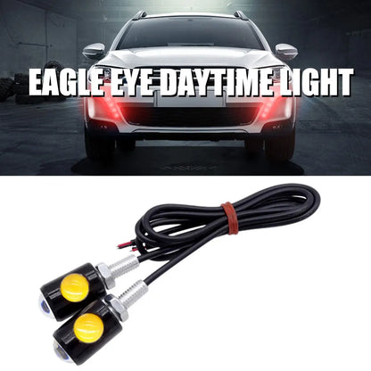 2PCS Motorcycle LED Eagle Eye Lights – Super Bright Turn Signal & Rear Tail Brake Lamps