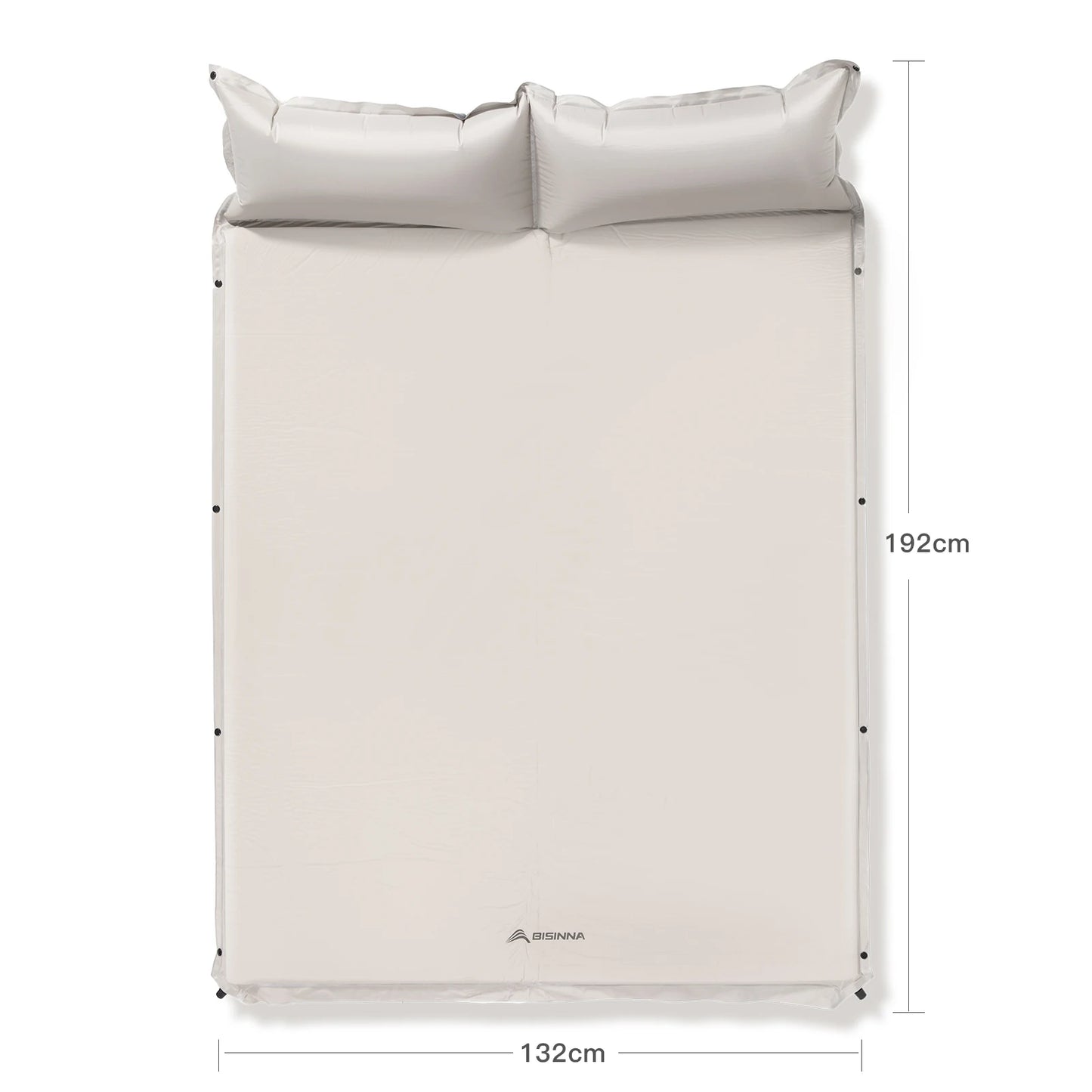 BSWolf Thick Self-Inflating Outdoor Mattress - Spliced Inflatable Camping Mat for Tent Use