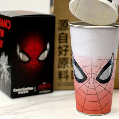 Spider-Man Temperature Changing Stainless Steel Cup - Cold-Sensitive Movie Collectible Gift