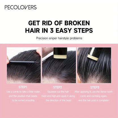 Hair Wax Stick for Flyaways & Frizz – Fruit Flavor, Portable Styling Pomade Stick