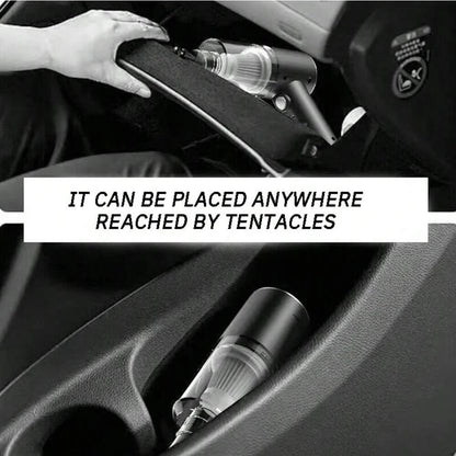 3-in-1 Portable Car & Home Vacuum Cleaner – Suction, Blowing, and USB Rechargeable