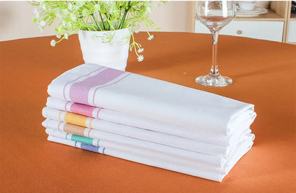 European Cotton Kitchen Towel Placemat — Thickened Cup Cloth Mat for Restaurant & Home