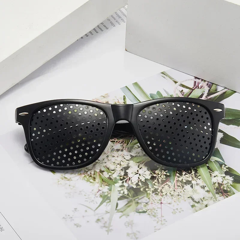 Anti-Myopia Pin Hole Glasses – Vision Correction & Eye Fatigue Relief for Men & Women