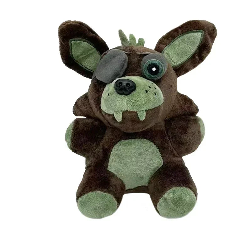 Five Nights at Freddy’s Plush Toy Set – Cute FNAF Stuffed Dolls Bonnie, Bear, Foxy & Freddy for Kids Gift