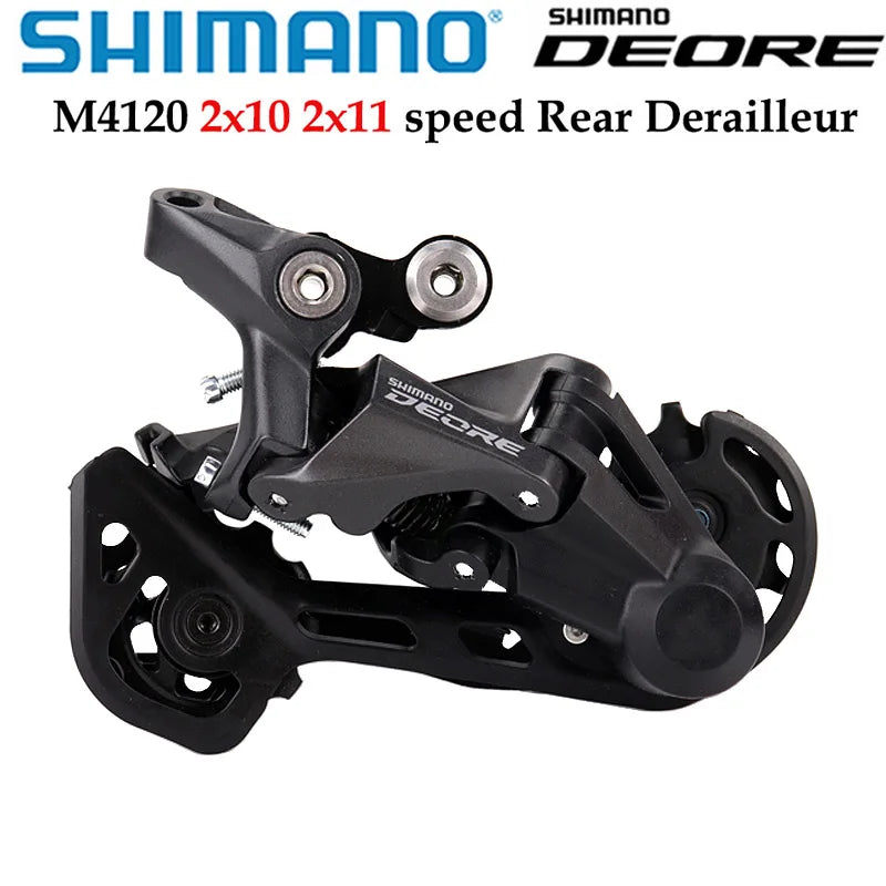 SHIMANO DEORE 10-Speed Groupset M4100 – Original Shifter SL-M4100-R & Rear Derailleur RD-M5120/ RD-M4120-SGS