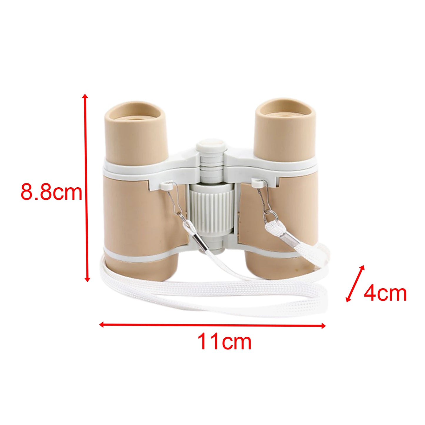 Jungle Binoculars for Kids – Portable Magnifying Glass & Shockproof Telescope, Perfect for Birthday & Hiking Gifts
