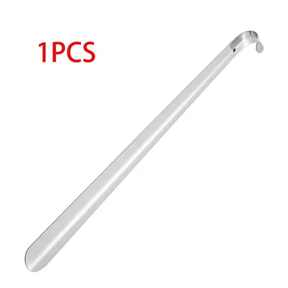 52cm Extra Long Stainless Steel Shoehorn – Silver Metal Shoe Remover and Lifter Aid Tool