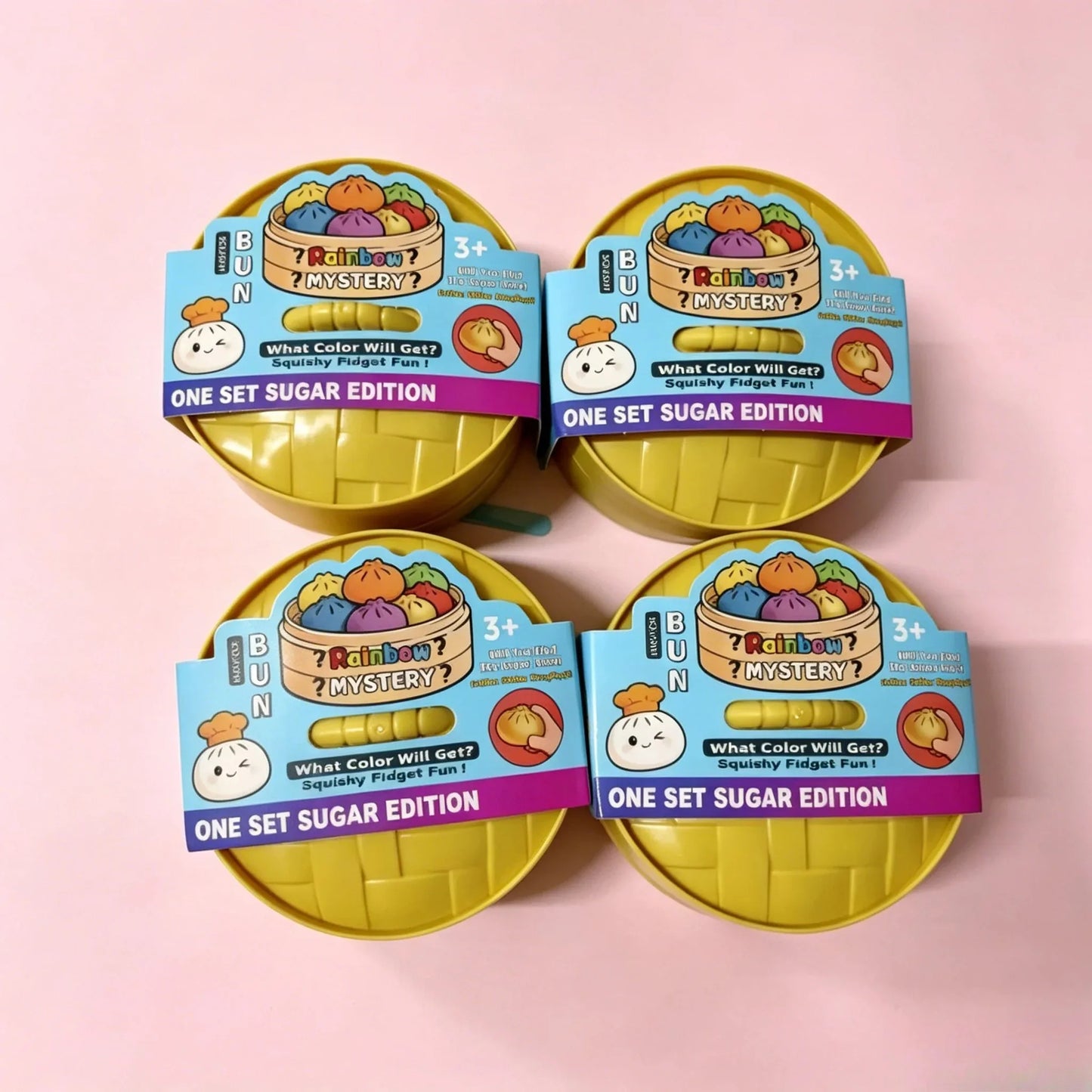 Dumpling Squishy Stress Relief Toy - Cute Slow-Rebound Fidget Toy for Kids & Adults