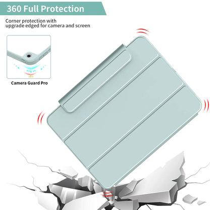 Magnetic Case for iPad 10.2, Air, Pro 11/12.9 & Mini 6 – Detachable Back Shell for 2022 Models