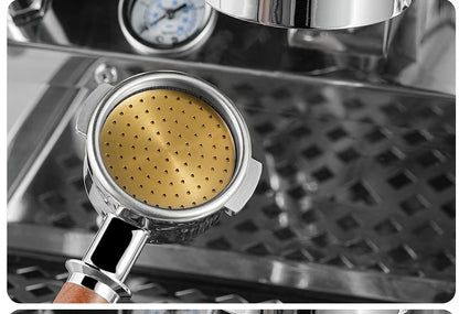 Reusable Coffee Filter Screen – 51/53/58mm Heat Resistant Mesh for Portafilter, Barista Espresso Puck Screen