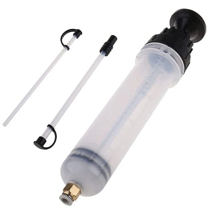Car Oil & Brake Fluid Extractor – Manual Syringe Pump for Oil Change, Vacuum Suction, Fuel Transfer Hand Pump