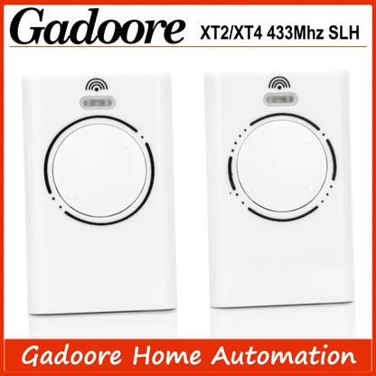 Gadoore XT2 XT4 433MHz SLH LR Garage Door & Gate Remote | Compatible with XT2/XT4 SLH & SLH LR