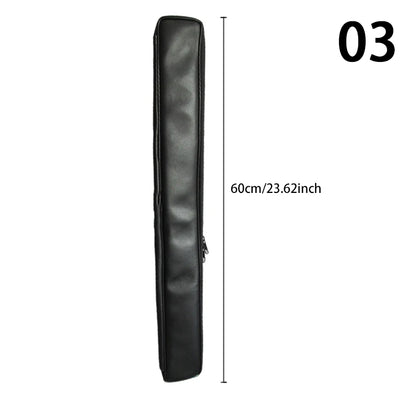 Waterproof Leather Instrument Bag - Thickened Vertical Storage Case for Flute, Piccolo, Saxophone & Wind Instruments