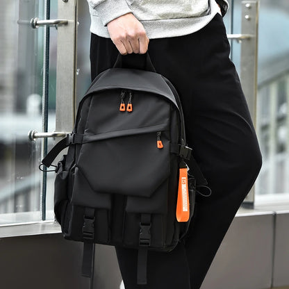 Luxury Men’s Backpack — High-Quality 15.6" Laptop Bag, Waterproof Travel & School Backpack, High-Capacity Fashion Bag