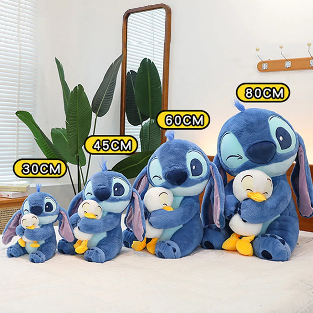 Lilo & Stitch Cute Cartoon Dolls – Kawaii Anime Soft Stuffed Pillow, Appease Toy, Birthday Gift for Boys & Girls
