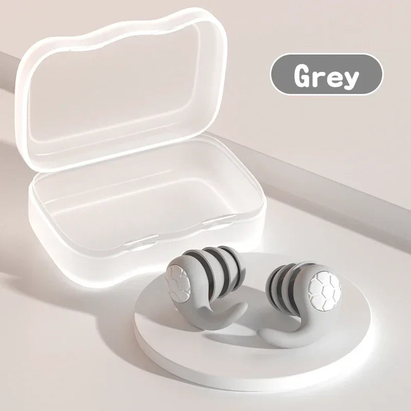 Waterproof Noise Reduction Earplugs – Sleep & Work Ear Protection for Travel, Anti-Noise Earplugs