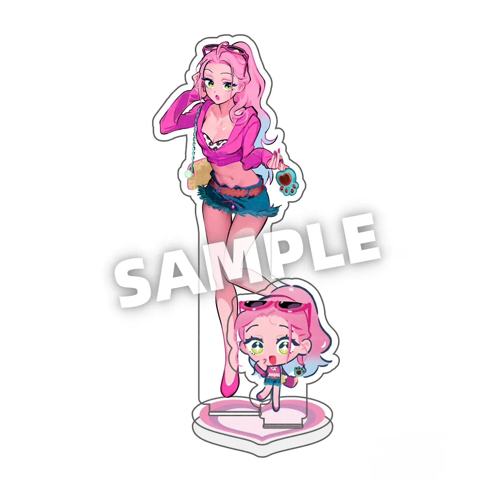 Anime Alien Stage Acrylic Stand Figure - Ivan Till Luka Sua Mizi Desktop Ornament Keychain Collectible Gift
