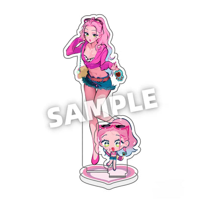 Anime Alien Stage Acrylic Stand Figure - Ivan Till Luka Sua Mizi Desktop Ornament Keychain Collectible Gift