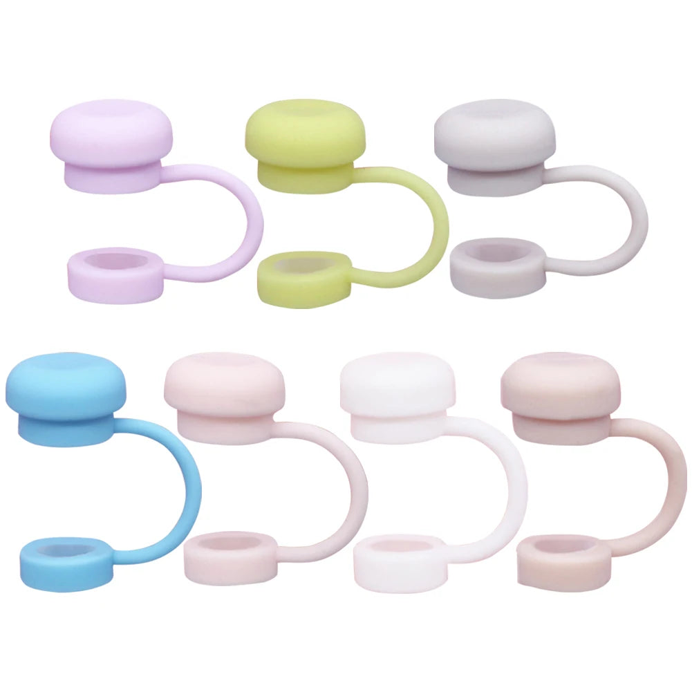 10mm Silicone Straw Covers – Animal Toppers & Spill Stoppers for Stanley 30/40oz Tumbler Accessory