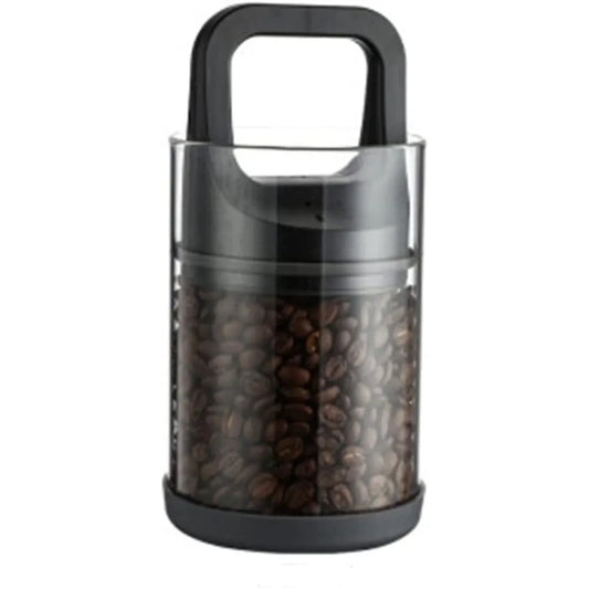 Clear Coffee Container | Vented and Vacuum-Sealed Beans Storage | Moisture-Proof Fresh Keeping Tank