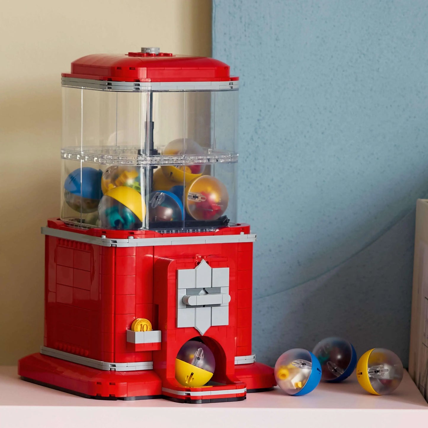 MINISO Creative Expert 21358 Vending Machine Building Blocks Kit – Classic Assembly Toys for Kids Birthday Gift