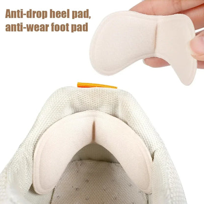 12PCS Heel Insoles Patch – Pain Relief Anti-Wear Cushion Pads with Adhesive Foot Care Inserts for Shoes