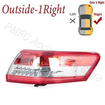 Toyota Camry ACV40 Tail Light Assembly - Rear Brake Lamp for 2009–2011 US & Middle East Models, 81561-33520 / 81550-06340