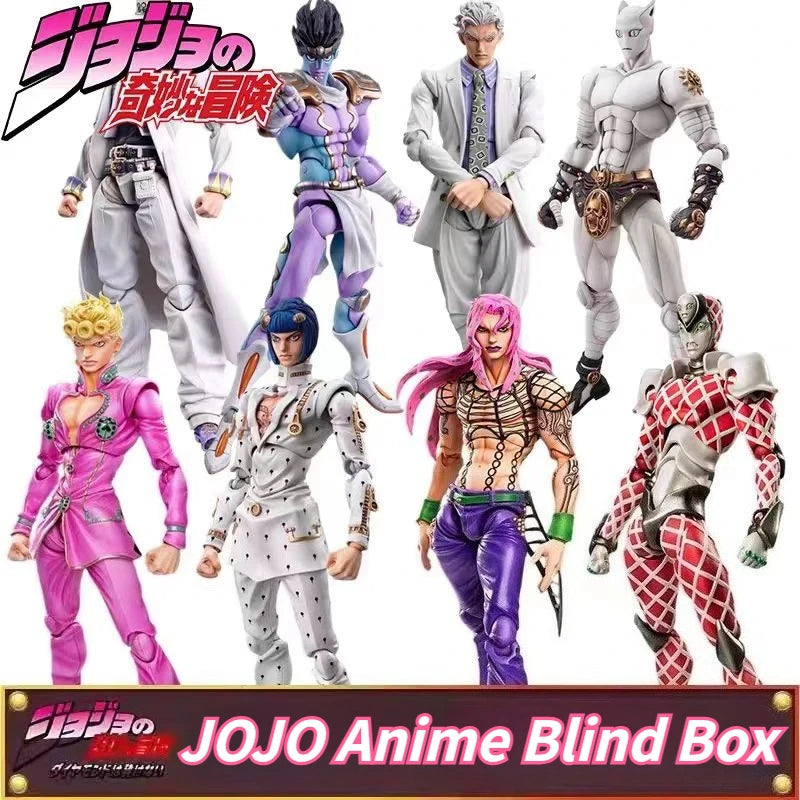 JoJo’s Bizarre Adventure Blind Box Figure – 10–30cm Jolyne, Jotaro & Kujo Action Collectible Toy, Random Character