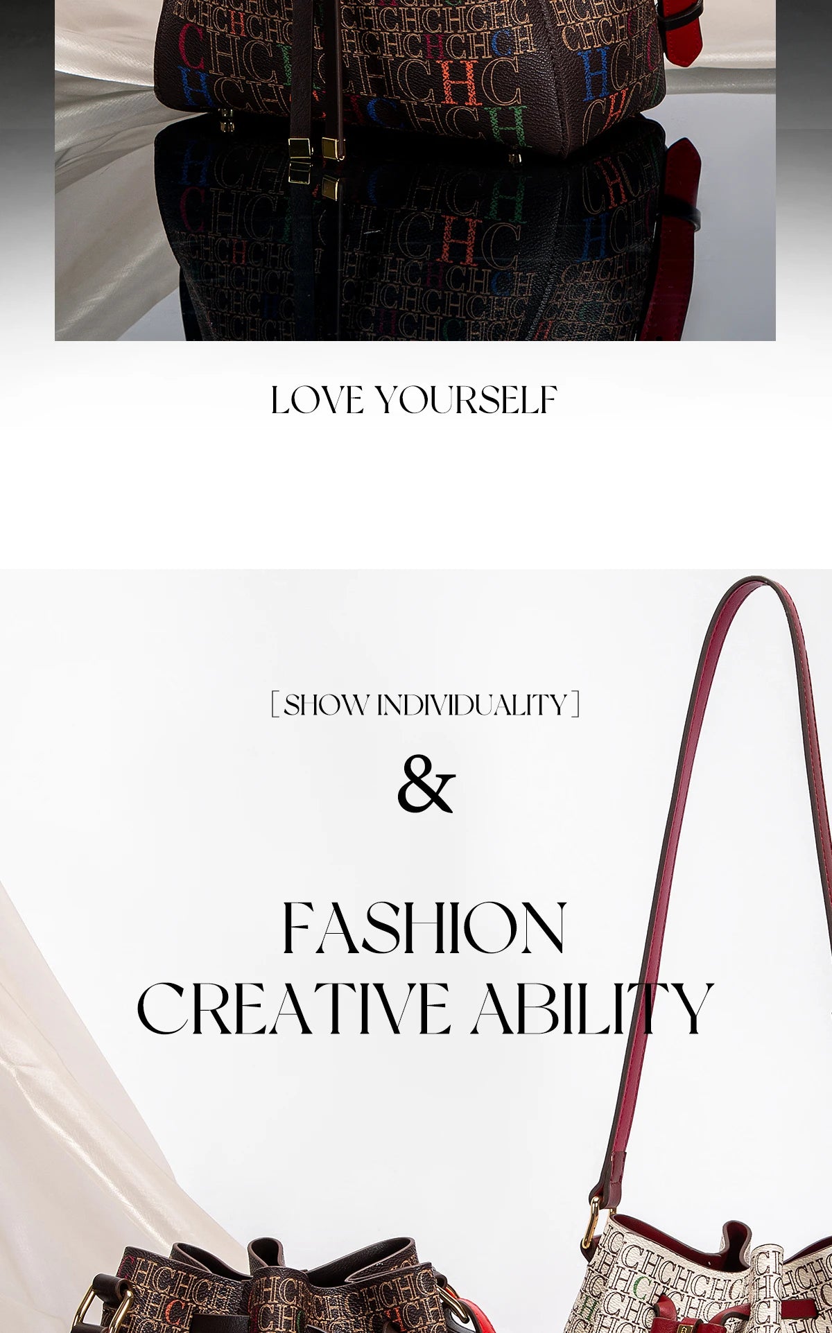 Luxury Women’s Bucket Handbag — Classic Designer Shoulder Bag with Fashion Print, Stylish Wallet for Women