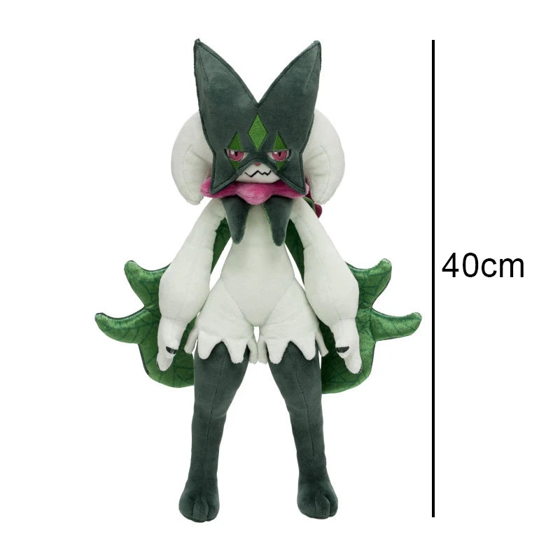 Pokemon Sprigatito Plush – Floragato & Meowscarada Evolution Stuffed Doll, 9th Gen Anime Toy Gift for Kids